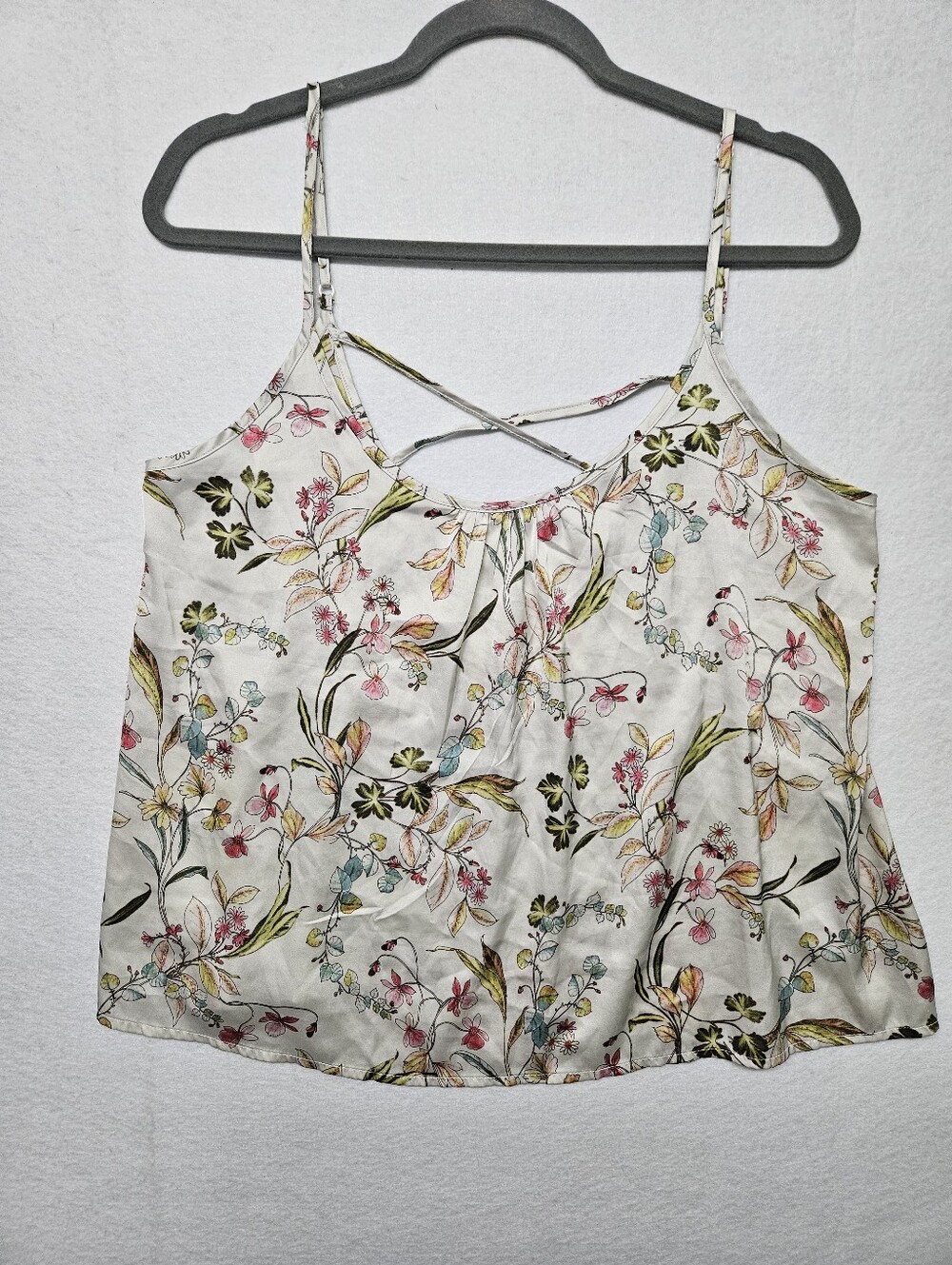 Cynthia Rowley Floral Cami Top Whimsical Fairy Size Medium